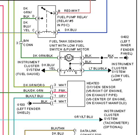2006 dakota fuel wiring diagram 